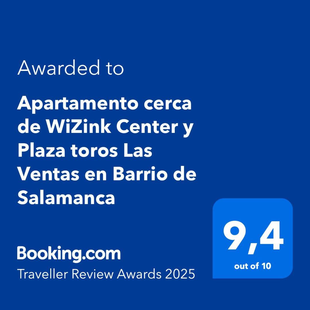 Apartamento Cerca Wizink Center Movistar Arena Y Plaza Toros Las Ventas En Barrio De Salamanca Madri Exterior foto